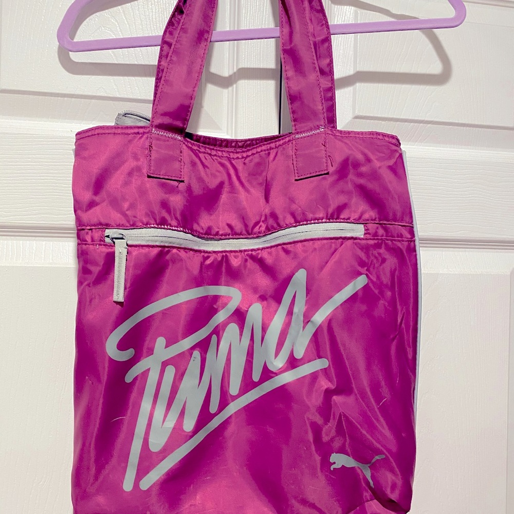 Beautiful Berry Colored Puma Tote